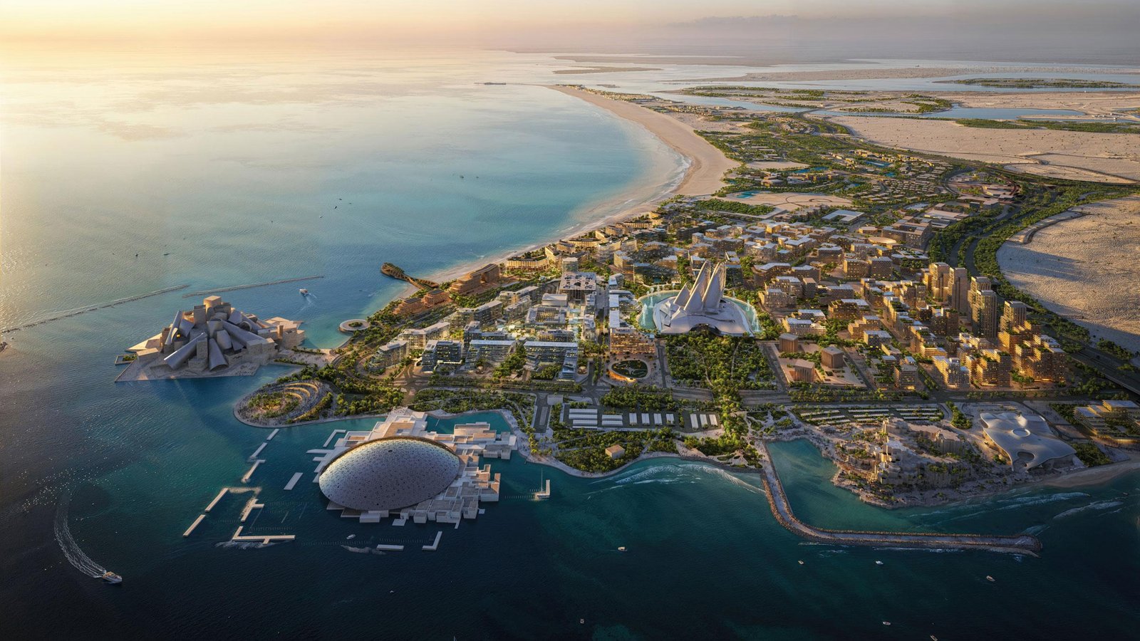 Luxury waterfront apartments at Faya Vista Saadiyat Island Abu Dhabi
